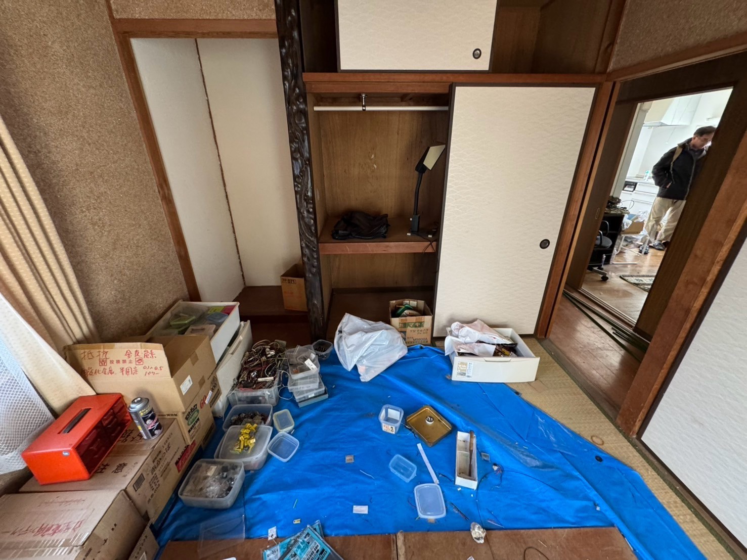 四日市市空き家整理・作業前